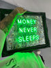 Money Never Sleeps V2 LED frame - USD