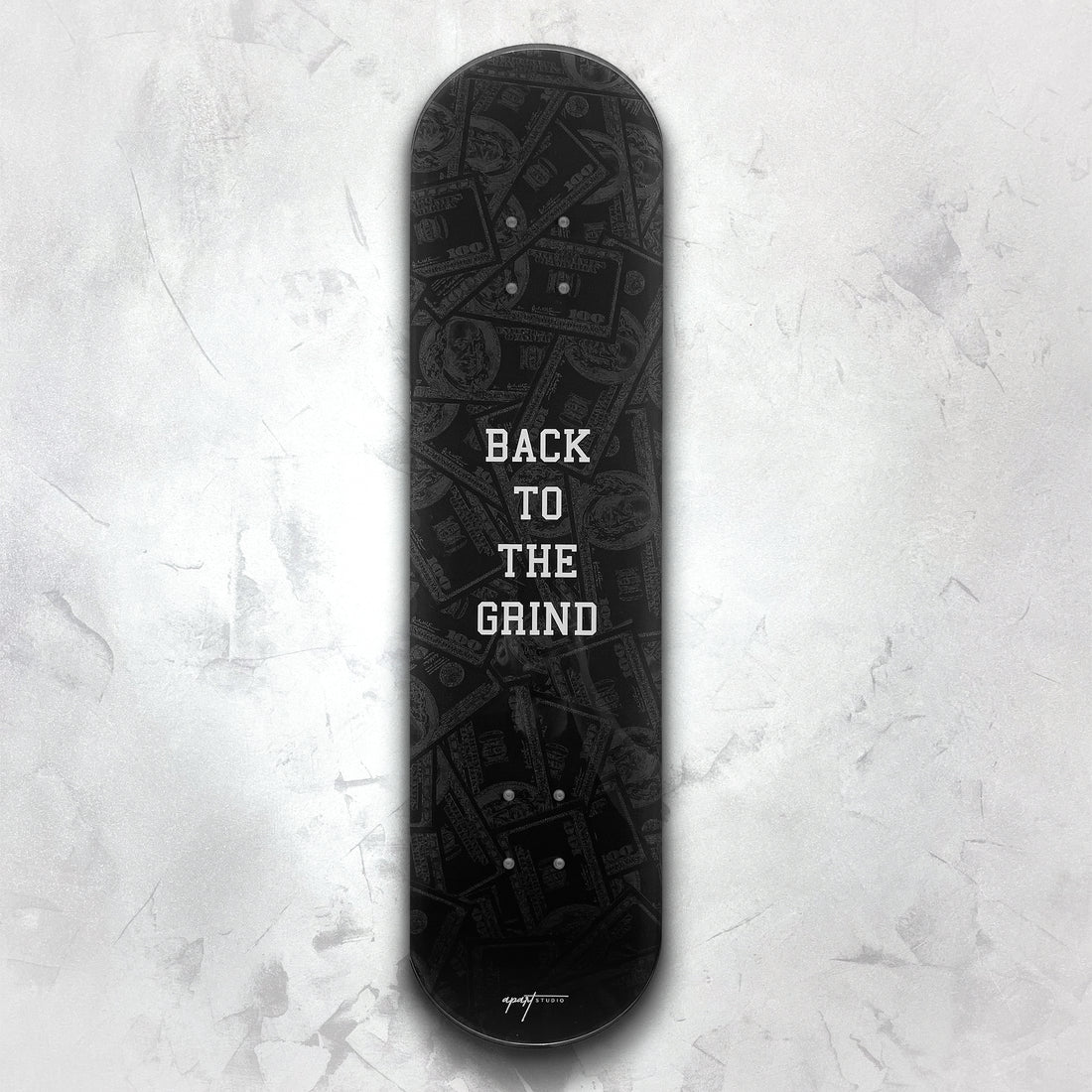 Crystal Skateboard Deck - Black